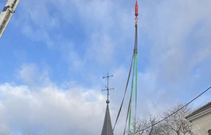 Mit seinem Glockenturm erhält dieses alte Rathaus im Val-d’Oise seine Seele vergangener Zeiten zurück