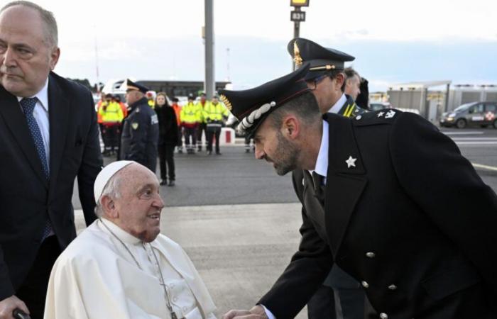 Verfolgen Sie live die Ankunft von Papst Franziskus auf Korsika