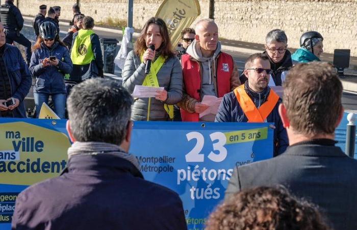 „Im Jahr 2024 ist es inakzeptabel, beim Überqueren der Straße zu sterben“: eine Kundgebung nach dem Unfall, bei dem ein Fußgänger ums Leben kam