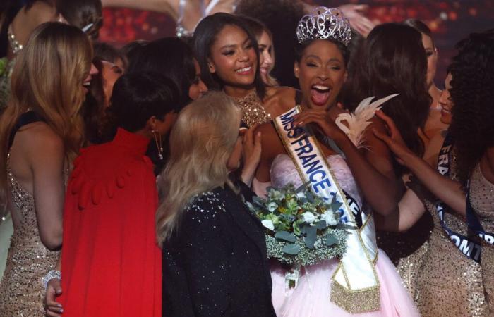 Angélique Angarni-Filopon, Miss Martinique, gewinnt den Titel