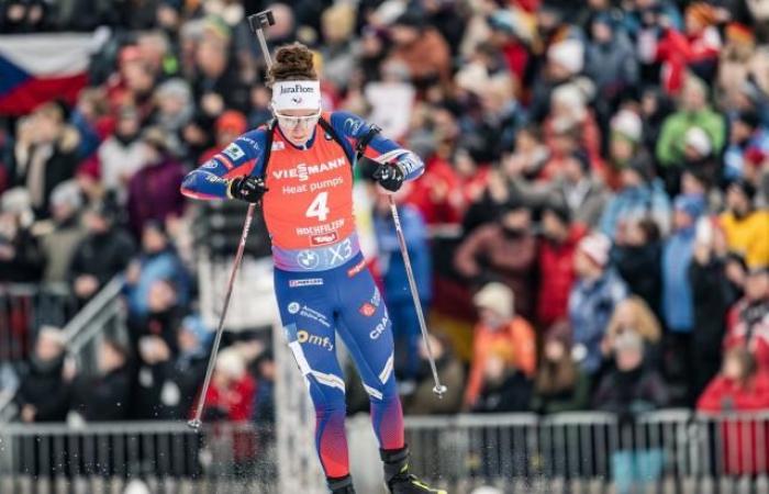 Die Französinnen wurden in Hochfilzen Zweite in der Staffel hinter Deutschland