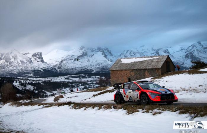 Wertung SS10 Rallye de Dévoluy 2024