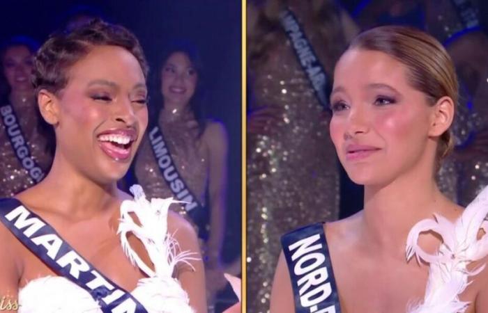 Erfahren Sie, was Angélique Angarni-Filopon und ihre Zweitplatzierte, Miss Nord-Pas-de-Calais, vor der Urteilsverkündung zueinander sagten