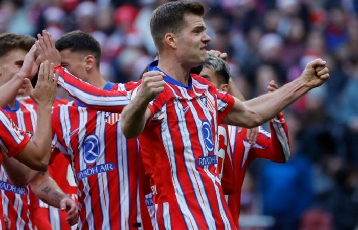 Atlético-Getafe. Atlético zählt bereits bis elf