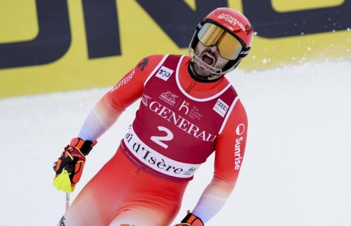 Loïc Meillard belegt im Slalom von Val d’Isère den dritten Platz, Henrik Kristoffersen gewinnt