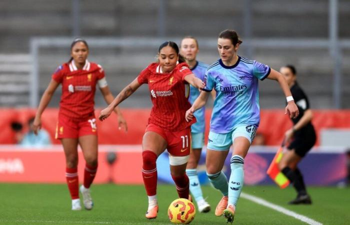 Liverpool verliert im Endspiel der WSL 2024 gegen Arsenal