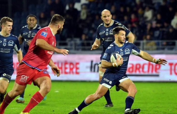 INTERVIEW. Pro D2: „Wir gewinnen an Selbstvertrauen“, bemerkt Clément Garrigues, Dreiviertel-Center von SU Agen