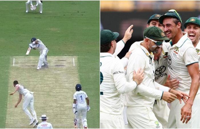 IND gegen AUS – Josh Hazlewood entlässt Virat Kohli erneut, aber australische Spieler beeilen sich, Mitchell Starc zu seiner Leistung bei der vorherigen Lieferung zu gratulieren; Video ansehen