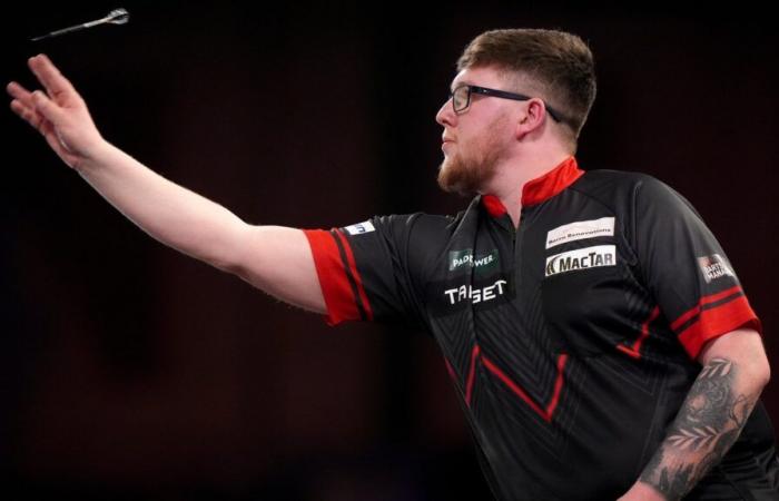 Barry geht beim Ally Pally bequem in die zweite Runde