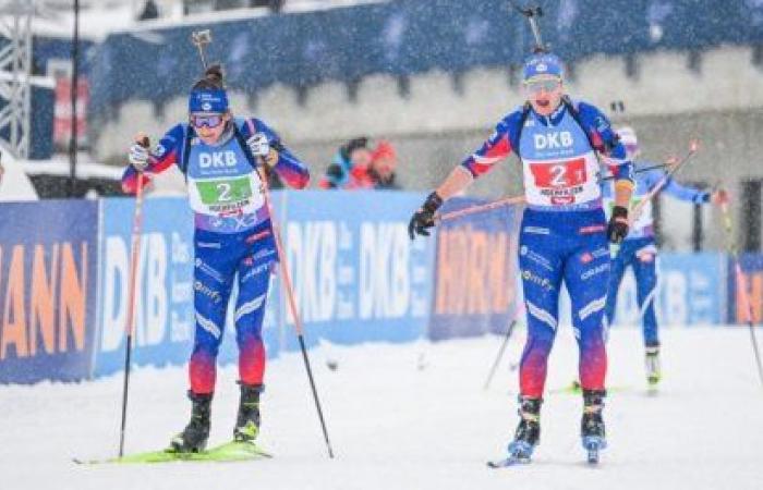 Hochfilzen-Staffel (F): Frankreich wird hinter Deutschland Zweiter