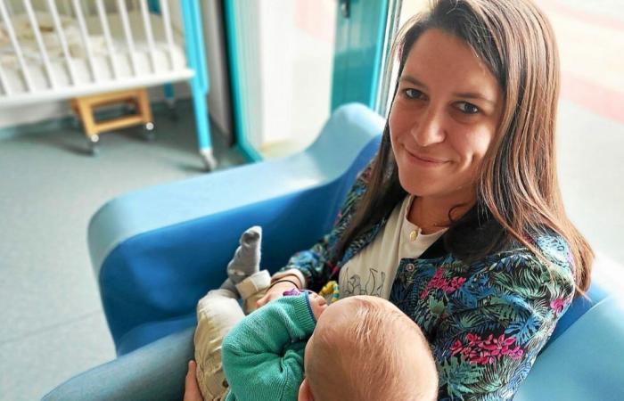 Morgane Le Gallou, Kindermädchen in der Kinderkrippe Auray, Sergeant der Feuerwache