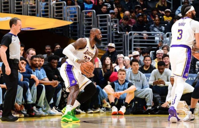 LeBron James kehrt zurück, während die Lakers die Startaufstellung gegen Grizz umstellen