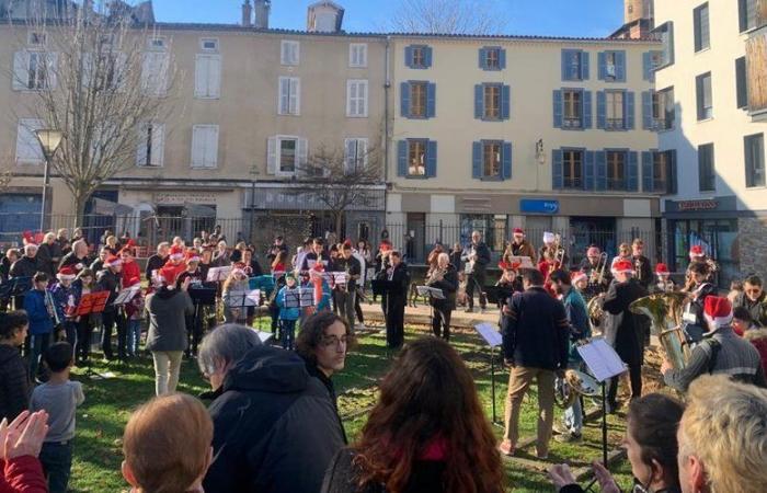 Konzerte, flüchtiger Chor, Spaziergänge … Das Konservatorium von Foix hält zu Weihnachten einige schöne musikalische Momente für Sie bereit