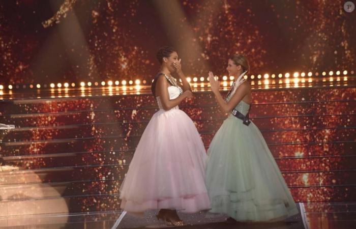 Eine ehemalige Miss France, wütend über die Ergebnisse, greift bestimmte Zuschauer an