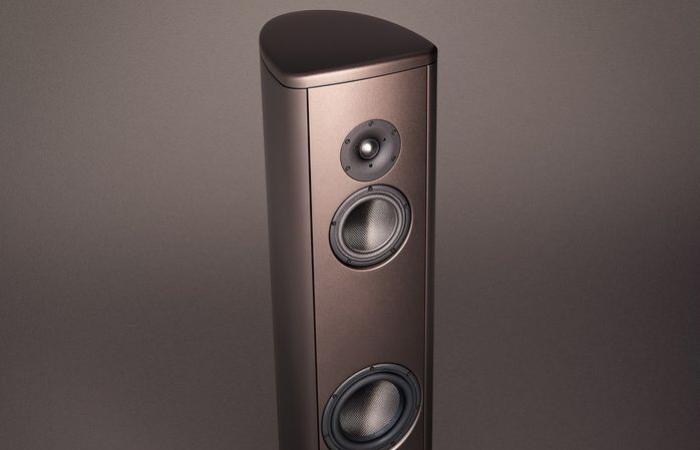 Monoblock-High-End-Hifi-Lautsprecher aus Aluminium im nahezu kompakten Format