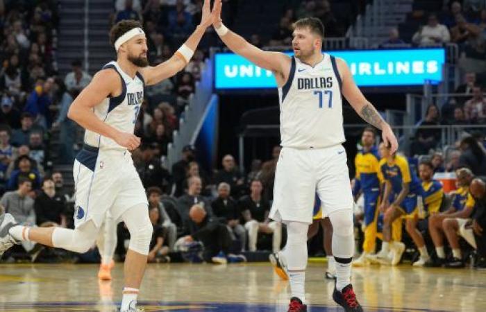 Luka Doncic und Klay Thompson sprengen die Verteidigung der Warriors • Basket USA