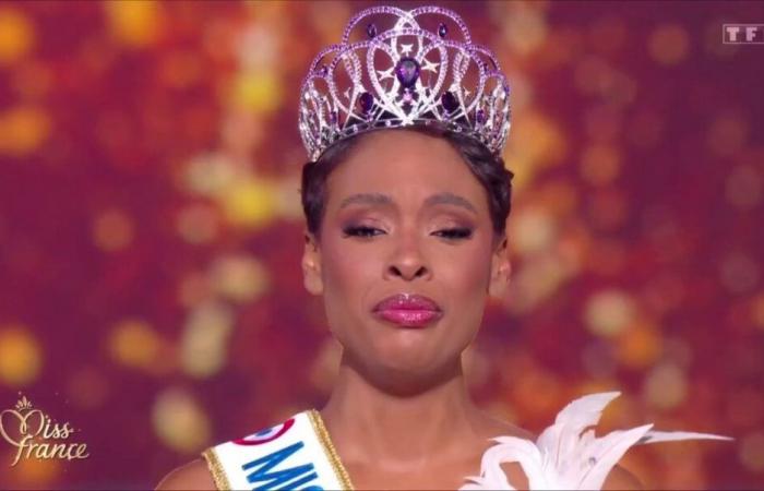 Angélique Angarni-Filopon, Miss France 2025, auf die zahlreiche Kritiken zielen, antwortet sie mit Klasse