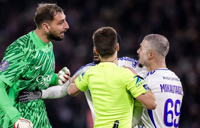 OL: Georges Mikautadze erklärt seine Auseinandersetzung mit Gianluigi Donnarumma