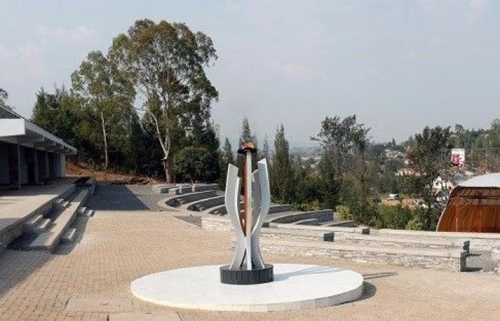 Jacaranda de Gaël Faye in der Musik am Gisozi Memorial in Ruanda