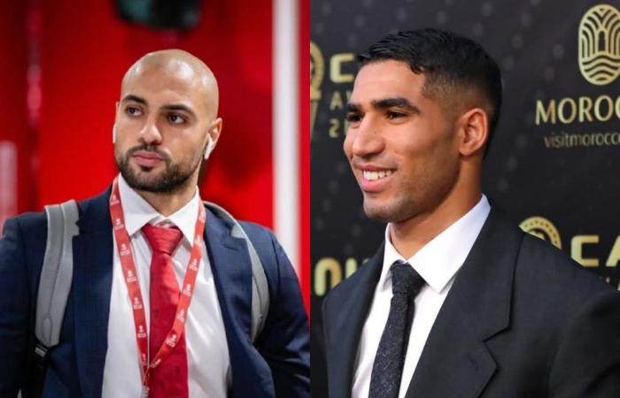 Die Marokkaner Amrabat und Hakimi, in der Idealelf für Afrika 2024