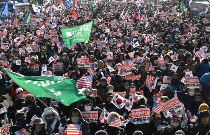 In Südkorea mobilisiert sich die extreme Rechte gegen die Amtsenthebung von Präsident Yoon Suk Yeol