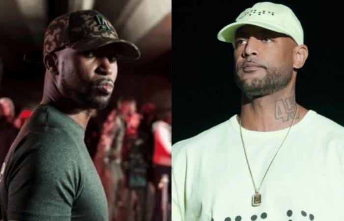 Booba macht sich wegen seines Outfits über Rohff lustig!