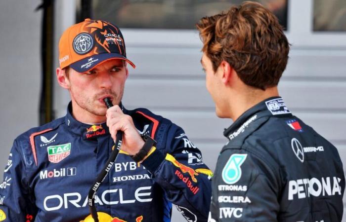 Ein verrückter Schlagabtausch zwischen Verstappen und Russell ab 2026?