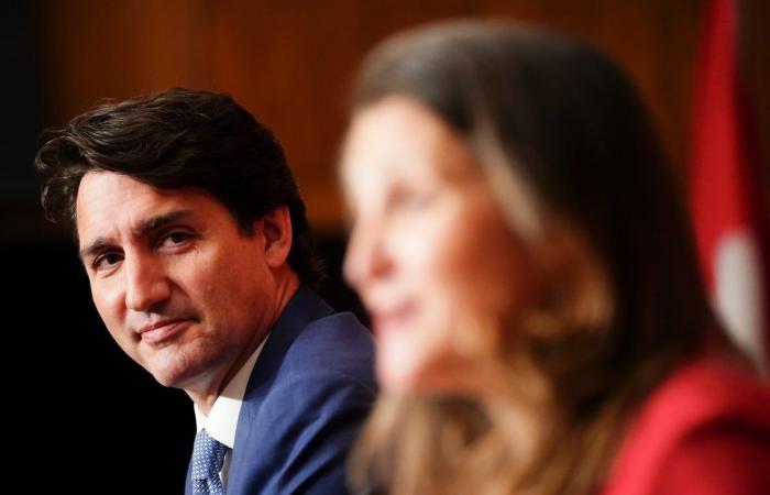 Trudeau sieht sich nach dem überraschenden Rücktritt von Chrystia Freeland mit frustrierten Abgeordneten konfrontiert