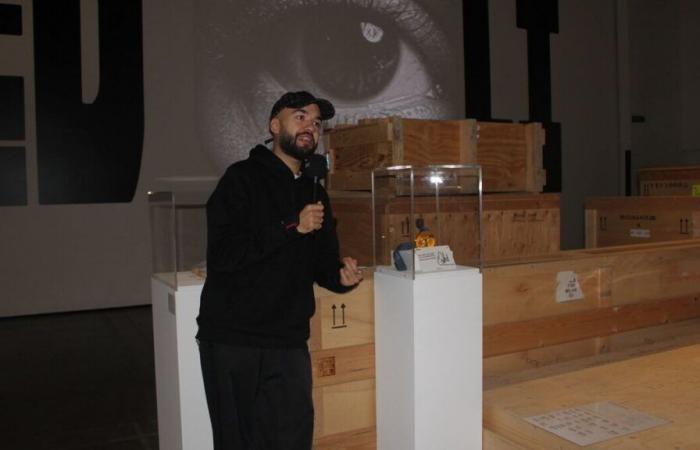 Zwischen Street Art, Musik und Literatur offenbart Rapper Oli seine Leidenschaften im Schlachthofmuseum in Toulouse