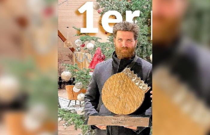 Désiré Kellens aus Fournil de Saint-Sauveur gewinnt den Preis für die beste Galette des Rois de l’Oise