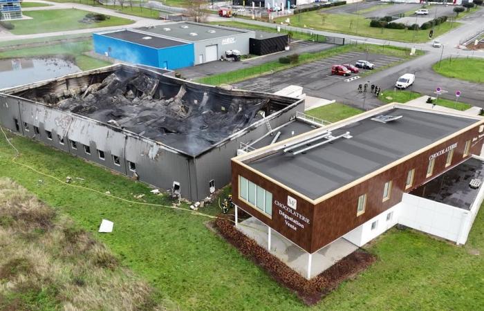 Nach dem Brand hofft die Schokoladenfabrik Max Vauché, ihre Produktion schnell wieder aufnehmen zu können