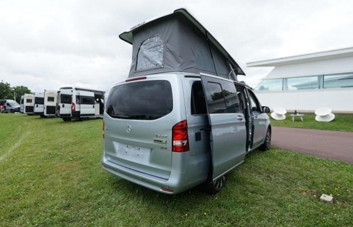 der komfortable Van für vier Personen auf Mercedes Vito