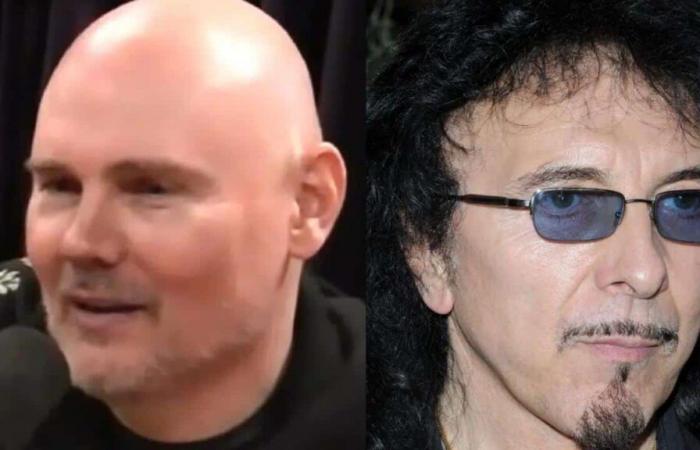 Billy Corgan (Smashing Pumpkins) ist eine Hommage an Tony Iommi (Black Sabbath)