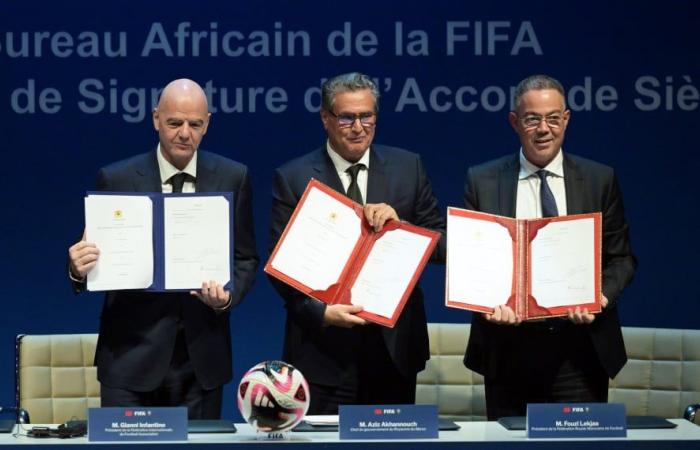 Vereinbarung zur Einrichtung eines FIFA-Afrikabüros in Marokko