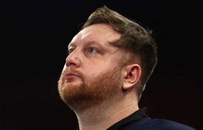 Cameron Menzies weinte während der schockierenden Niederlage bei der Darts-WM