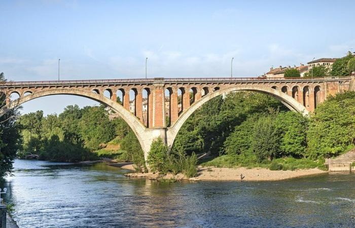 Es ist bestätigt, dass diese Brücke über den Tarn während der Feiertage zum Jahresende geschlossen bleibt