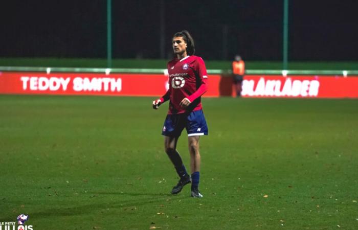 Der vom LOSC ausgeliehene Vincent Burlet schießt sein erstes Tor mit Le Mans FC in der Nationalmannschaft