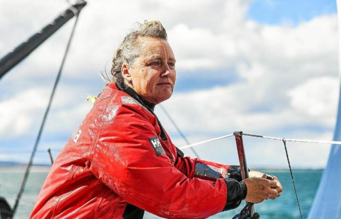 „Dies ist das Ende unseres Abenteuers in dieser Vendée Globe 2024“, nachdem Pip Hare nach ihrer Demontage unter provisorischer Takelage die Segel nach Australien gesetzt hatte