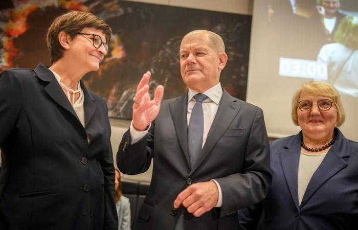 Scholz brüskiert seine Parteichefin: Saskia Esken bleibt perplex zurück | Politik