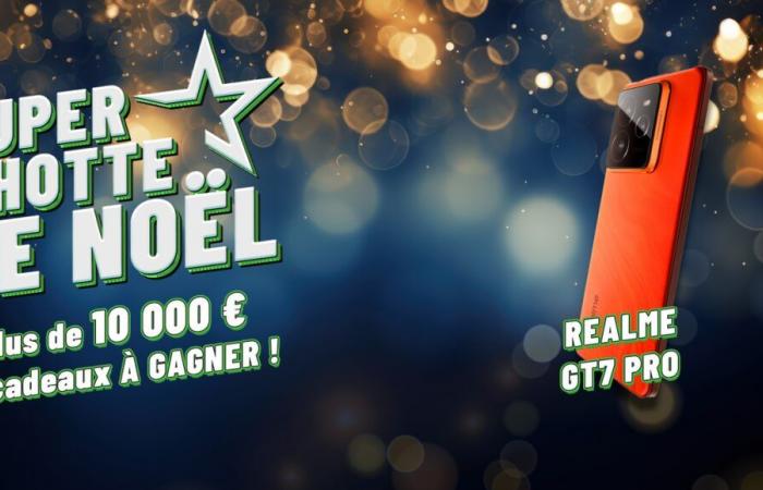 Super Christmas Hood #16: Spielen Sie und versuchen Sie, ein Realme GT7 Pro-Smartphone zu gewinnen