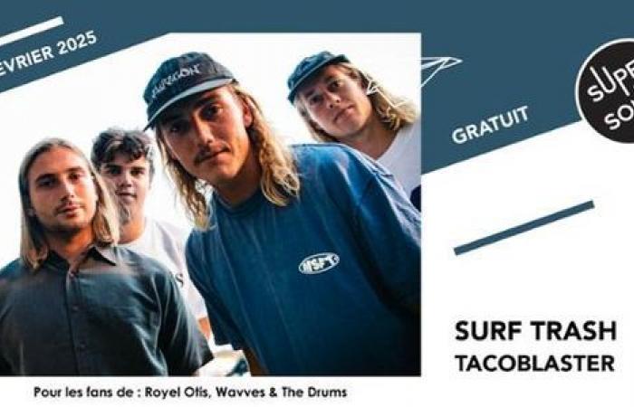 Surf Trash • Tacoblaster – Supersonic – Paris, 75012