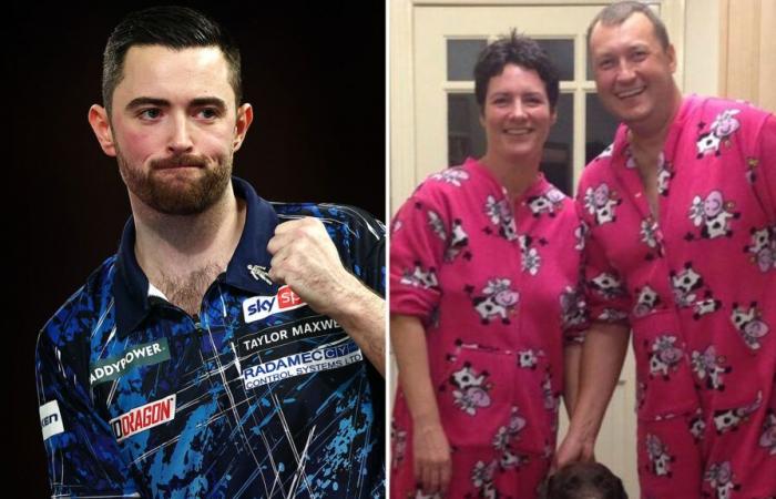 Die Darts-Stars Luke Humphries und Luke Littler schicken Wayne Mardle nach dem tragischen Tod seiner Frau Donna noble Botschaften