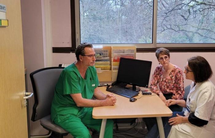 in Nantes, einem Zentrum zur Verhinderung eines weiteren plötzlichen Todes in derselben Familie