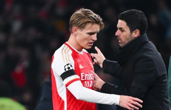 Odegaard, Arteta löscht die Kontroverse aus