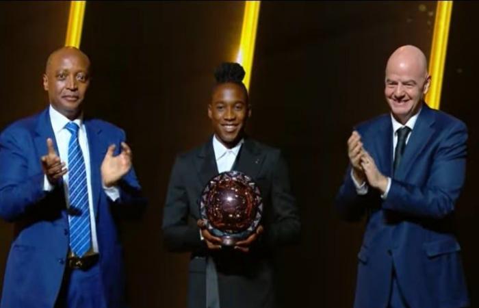 Der Goldene Ball der CAF-Frauen geht an die Sambierin Barbara Banda