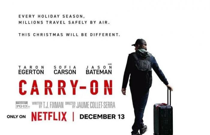 Rezension zum Weihnachtsfilm ????: Carry-On (2024, Netflix)