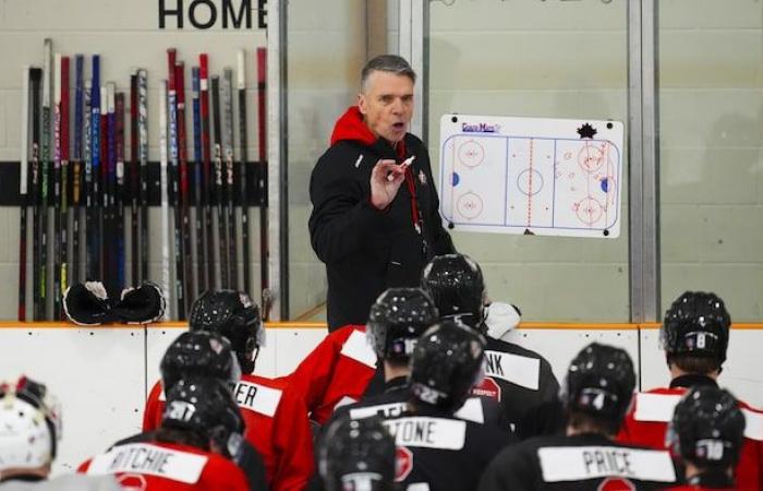 Das Junior Team Canada verfeinert seine Vorbereitung mit dem Petawawa-Militär