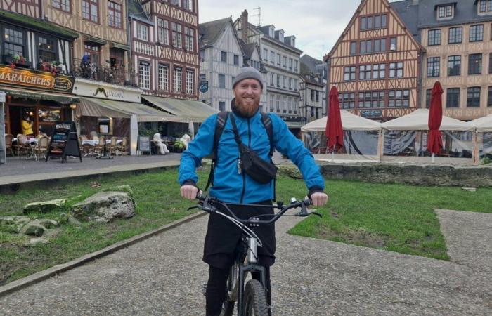 Eine Reise von mehr als 2.180 Kilometern, um Rouen mit dem Fahrrad mit Marokko zu verbinden