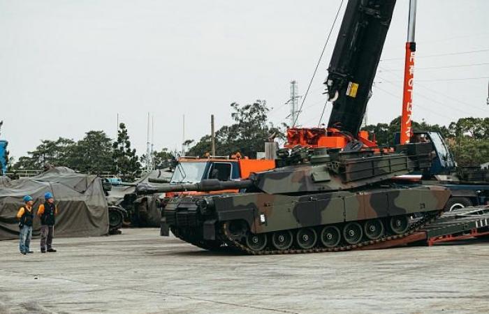 Die taiwanesische Armee erhielt die erste Charge von 38 M1A2 Abrams-Panzern