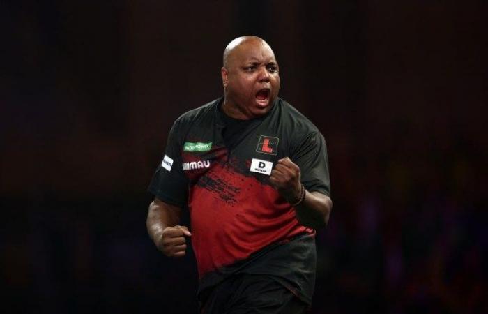 Cameron Menzies weinte während der schockierenden Niederlage bei der Darts-WM